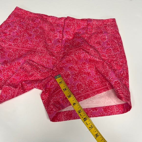 Vineyard Vines Floral Print Shorts‎ Hot Pink Casual Everyday Size 2 - Picture 7 of 9